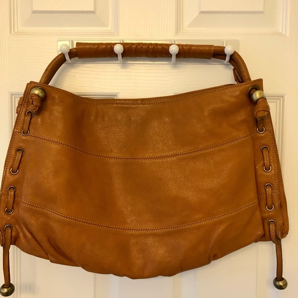 Genuine Leather SASSARI ITALY Tote - Picture 1 of 3